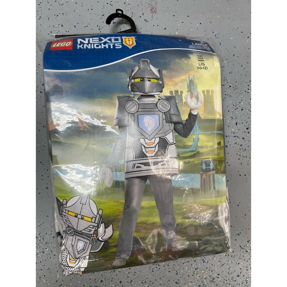 Child's Lego Nexo Knights Lance Halloween Costume Boys Size Large 10-12